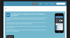 Desktop Screenshot of airportsusingbodyscanners.com